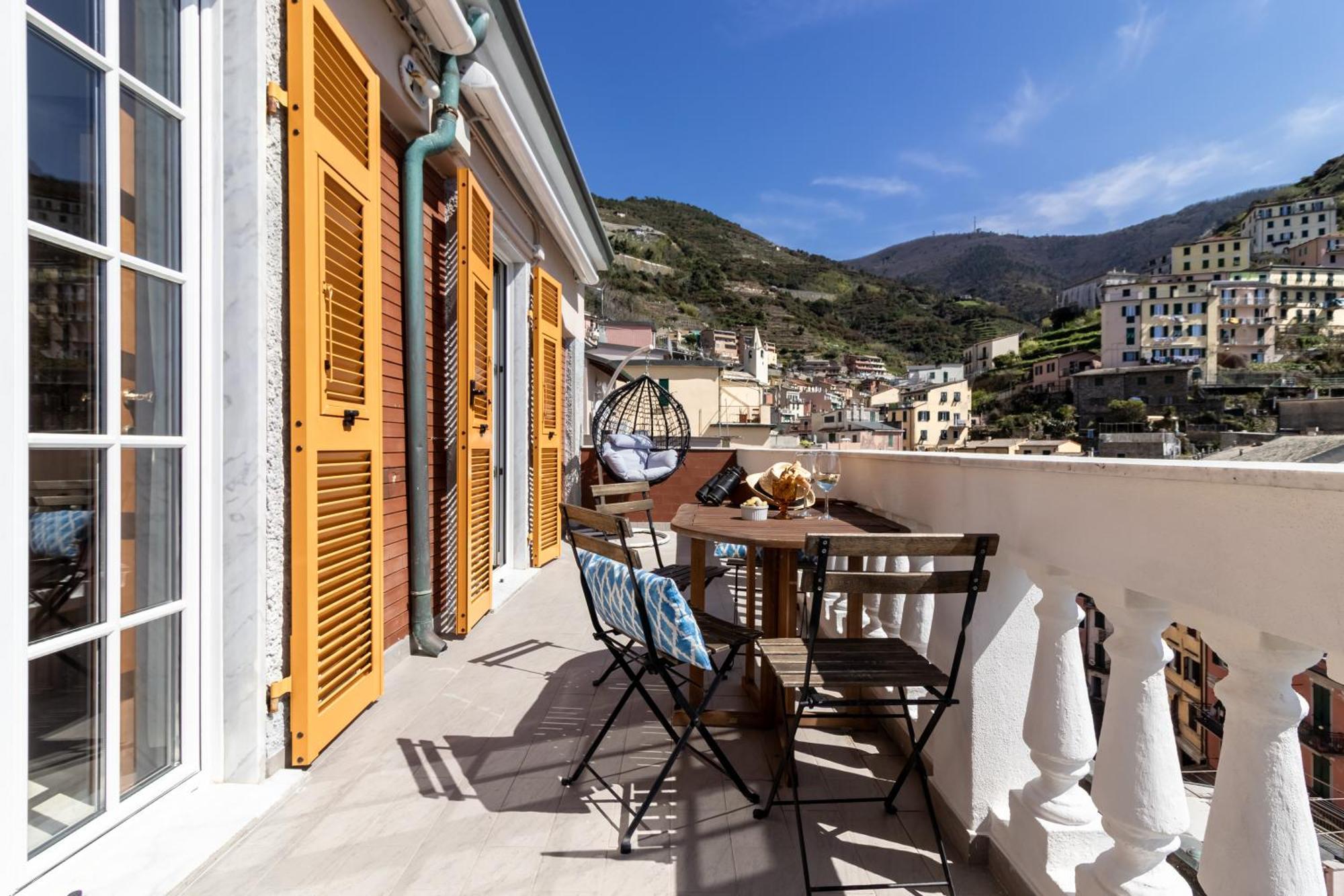 Giadera penthouse 5terreparco Riomaggiore Exterior foto